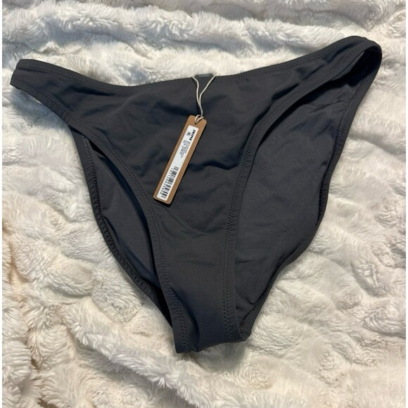 Recycled Swim Mid Coverage Bottom Size Large - Picture 5 of 6